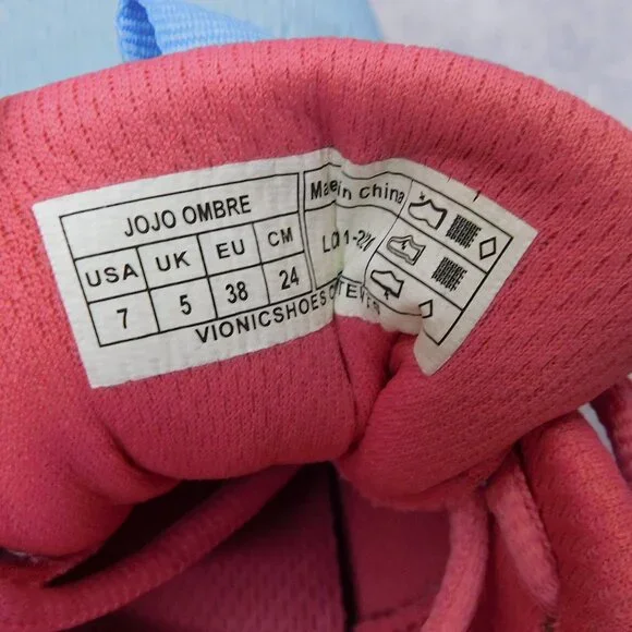 Vionic Womens size 7 Agile Jojo Ombre Blue Walking Shoes - Picture 7 of 7